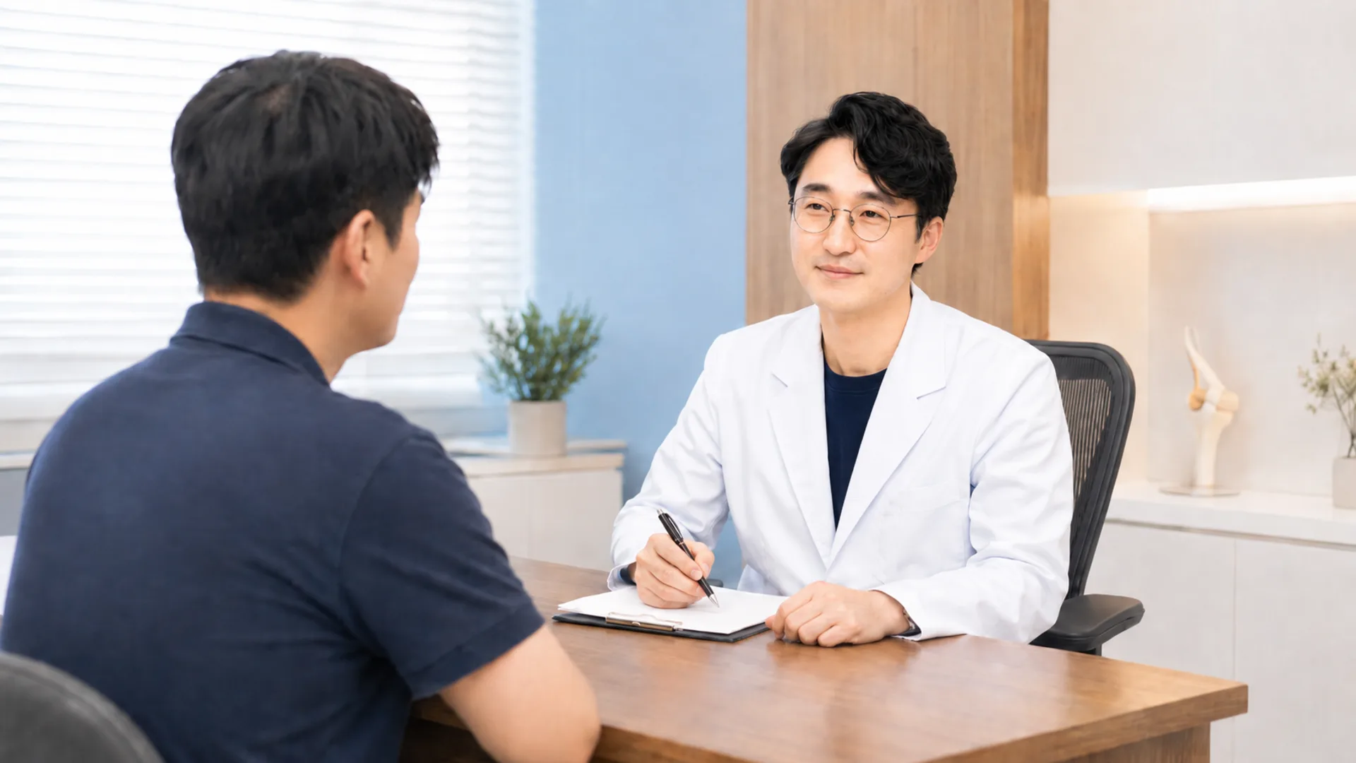 관절클리닉 진료 이미지
